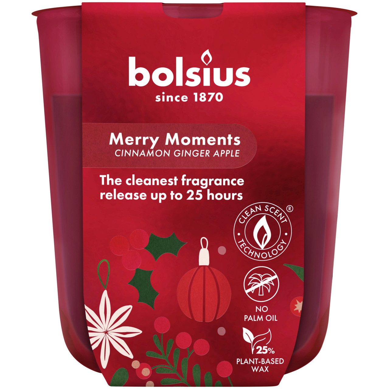 Bolsius Duftkerze Bolsius Duftkerze im Glas true glow Ø 7,3 x 8 cm günstig online kaufen