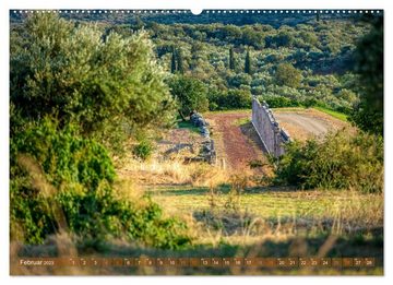 CALVENDO Wandkalender Peleponnes, traumhafte Halbinsel Griechenlands (Premium, hochwertiger DIN A2 Wandkalender 2023, Kunstdruck in Hochglanz)