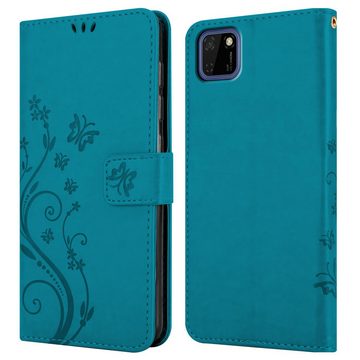 Cadorabo Handyhülle Honor 9S / Huawei Y5P Honor 9S / Huawei Y5P, Klappbare Handy Schutzhülle - Hülle - mit Standfunktion und Kartenfach