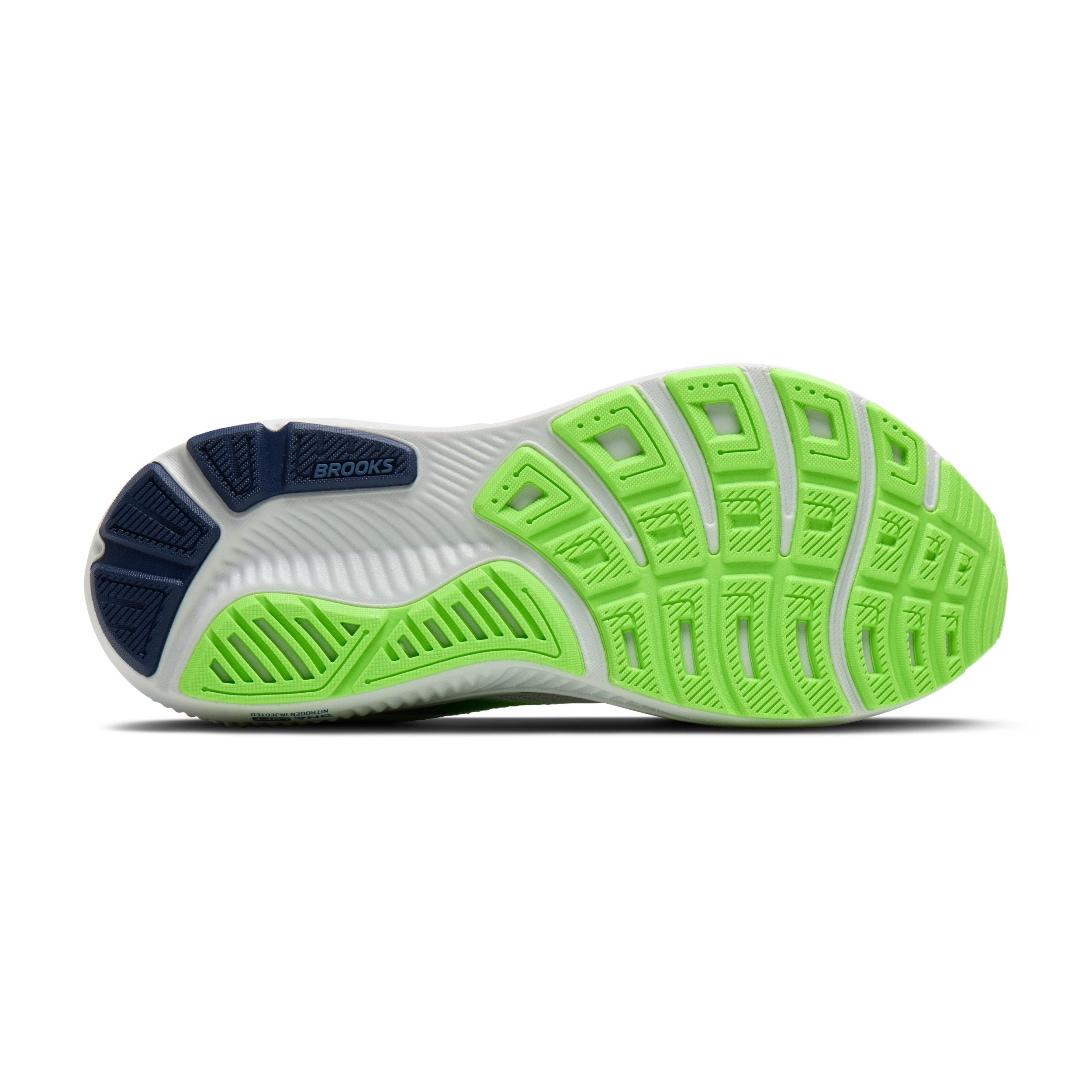 Brooks Ghost 17 OYSTER/BEACON BLUE/GECKO Laufschuh