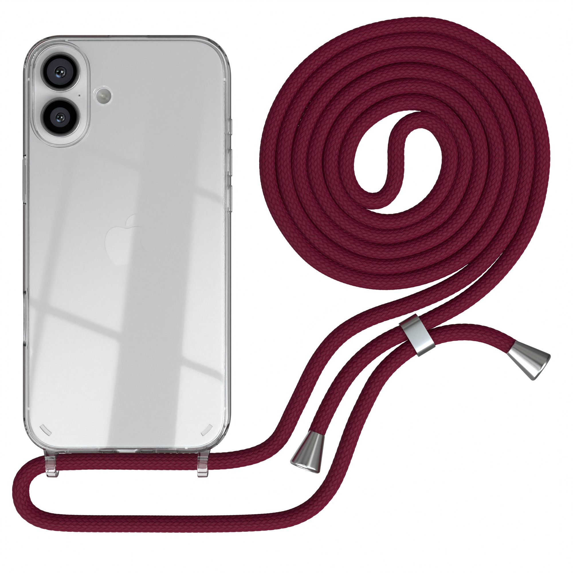 Handykette Hülle mit Kette für Apple iPhone 16 Plus
