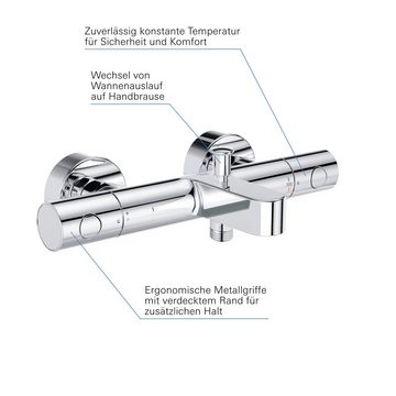 Grohe Wannenarmatur Grohtherm 800 mit Wassersparfunktion