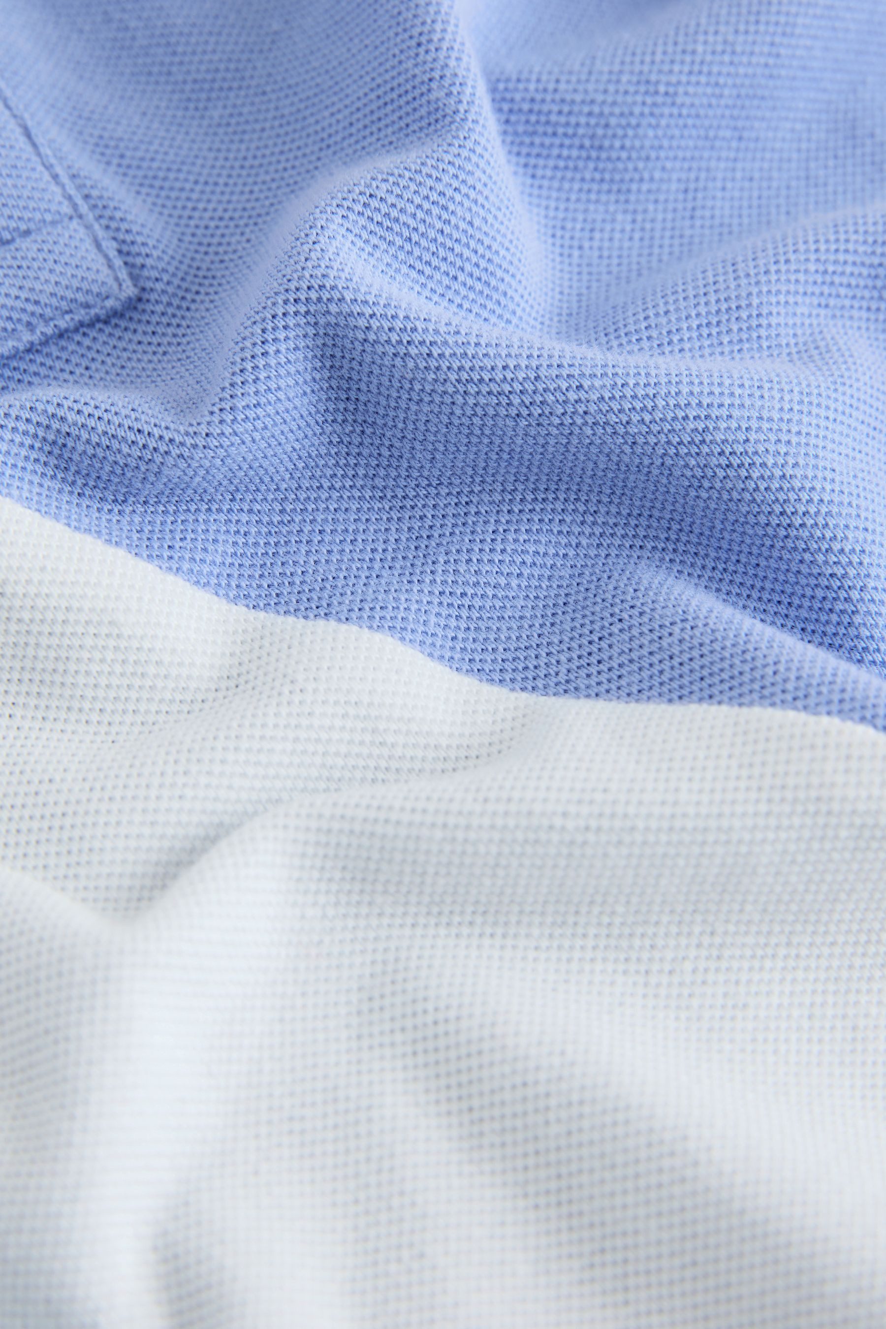 Next Poloshirt Kurzärmeliges Polo-Shirt mit Blockfarben (1-tlg)