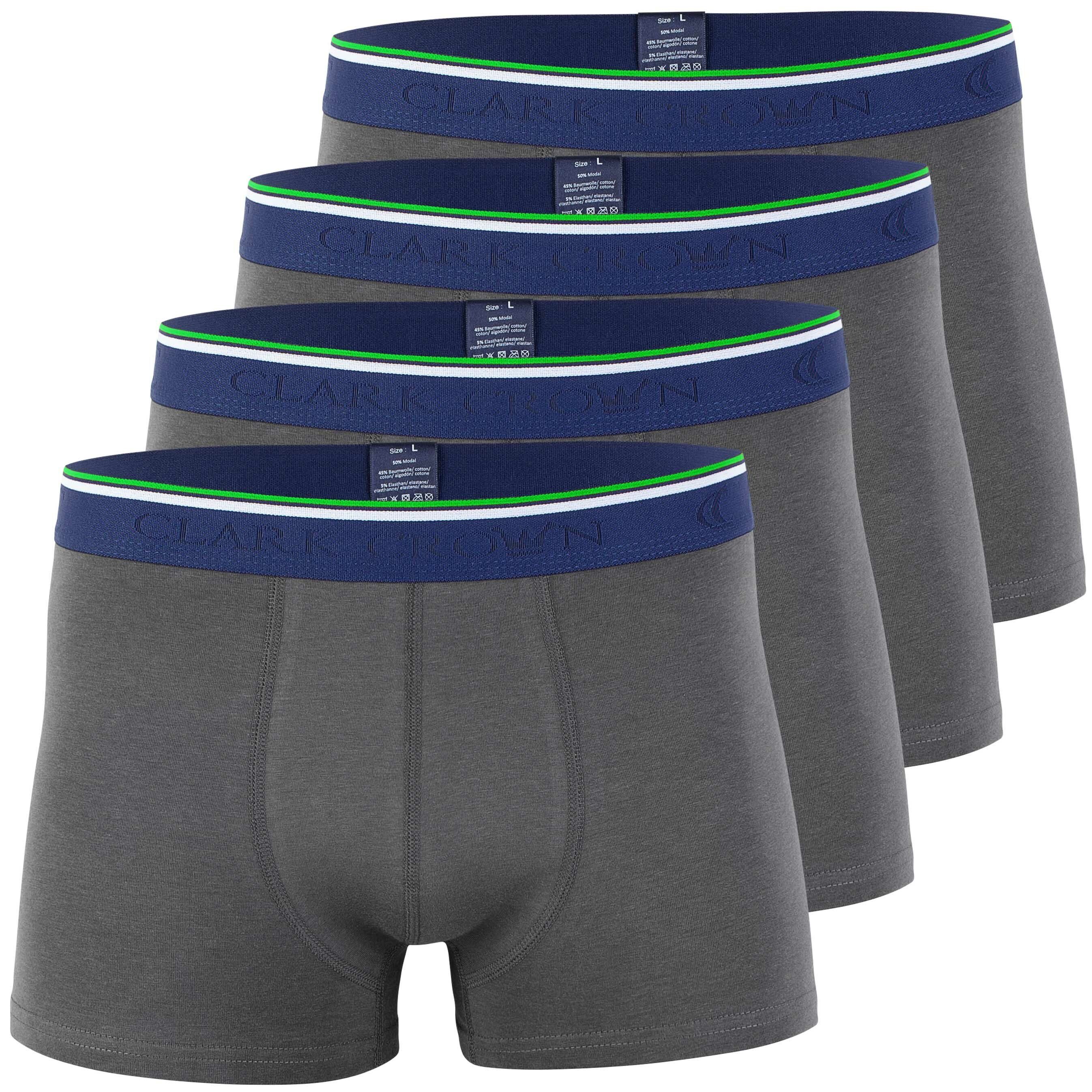 Clark Crown® Boxershorts (4-St) atmungsaktiv durch günstig online kaufen