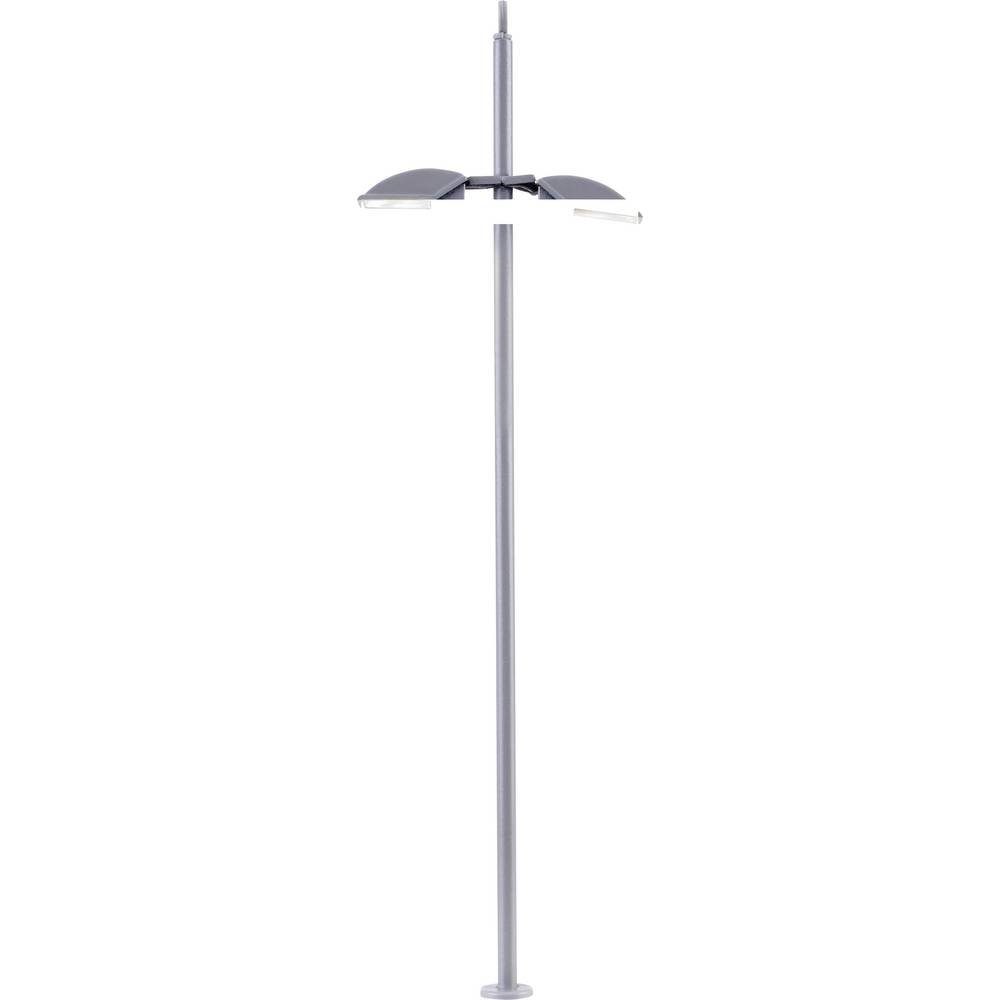 Modelleisenbahn-Signal H0 Stadtleuchte modern, doppelt, LED