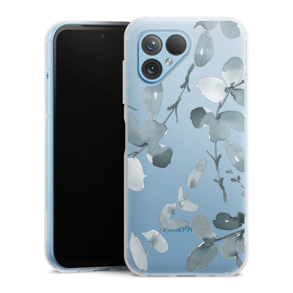 DeinDesign Handyhülle Eukalyptus Muster Blume Eukalyptus pattern ohne Hintergrund, Fairphone 5 Silikon Hülle Bumper Case Handy Schutzhülle
