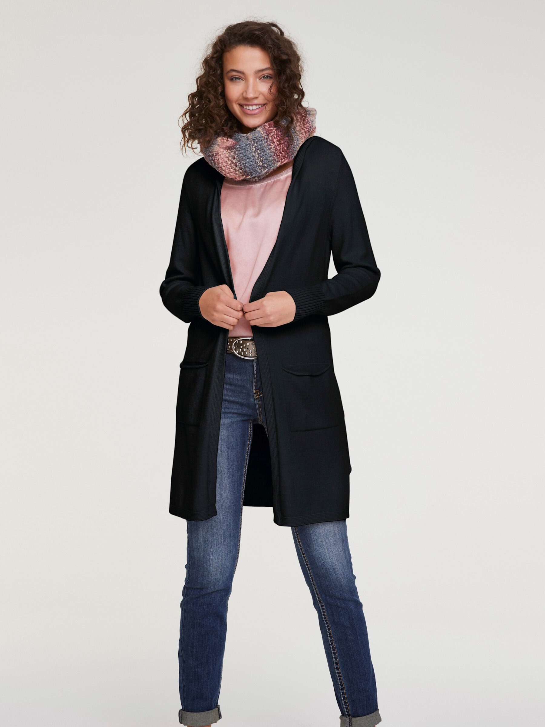 Strickjacke Long-Strickjacke