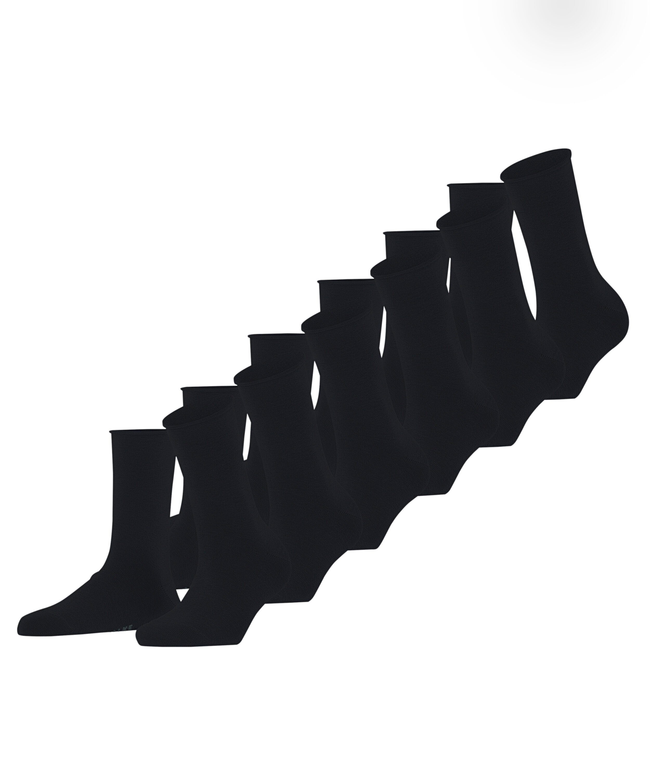 FALKE Socken Happy 6-Pack (6-Paar) Set aus 6 Paar Baumwollstrümpfen