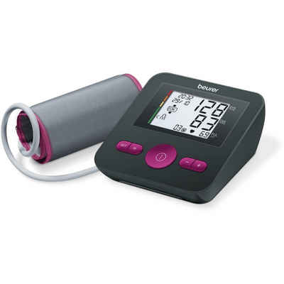 BEURER Oberarm-Blutdruckmessgerät BM 27 Limited Edition - Blutdruckmessgerät - grau/lila