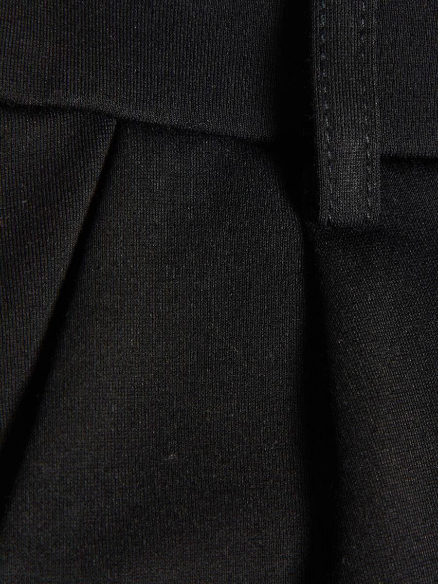Name It Chinoshorts Name It Mädchen Stoffhose mit Kordelzug in schwarz