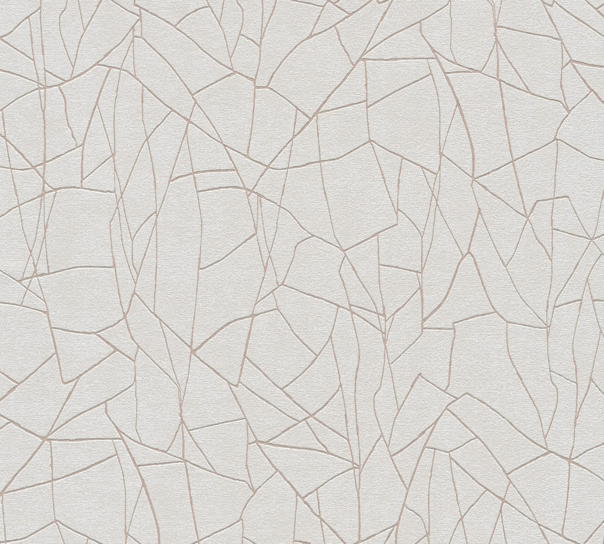 A.S. Création Vliestapete French Affair Grafik-Tapete Mustertapete Struktur-Optik Steinoptik, strukturiert, leicht glänzend, (1 St), Vliestapete geometrisch für Schlafzimmer Küche Wohnzimmer Grafik Flur