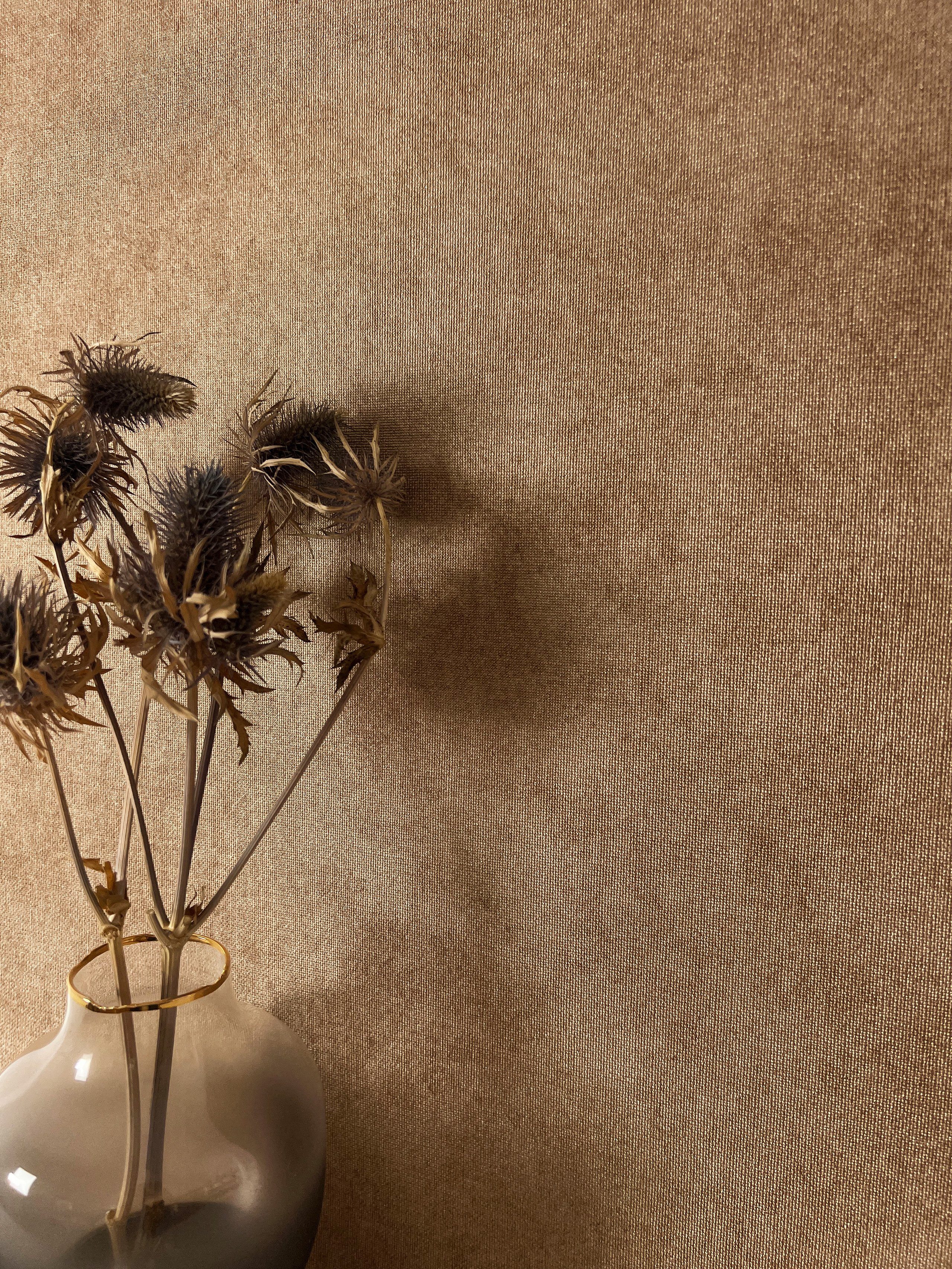 Newroom Vliestapete Zeno Gold Tapete Mustertapete Unifarbe, Textil-Optik, L günstig online kaufen