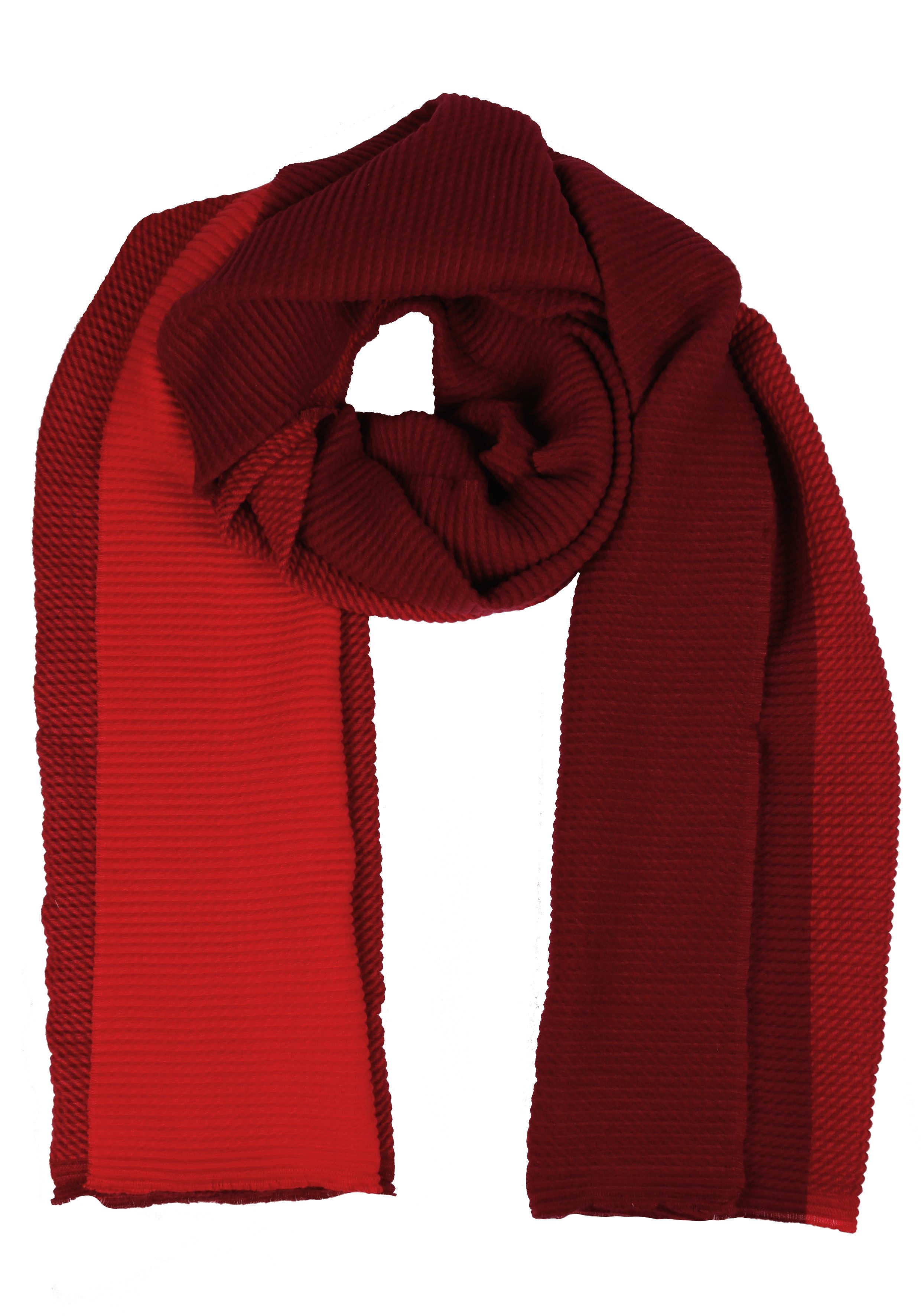 Capelli New York Modeschal, tricolor, leichte Fransenkante, Farbverlauf günstig online kaufen