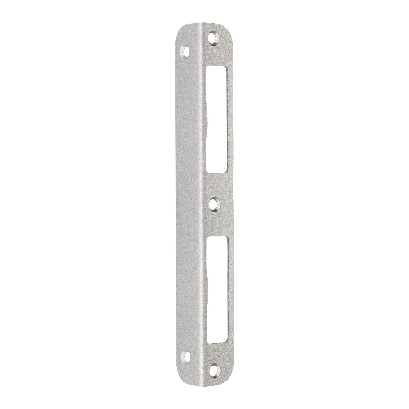 SO-TECH® Schließblech für Türrahmen Innentür, Türschließblech, Winkel-Schließblech S401 rund Stulp: 170 x 20 x 20 mm
