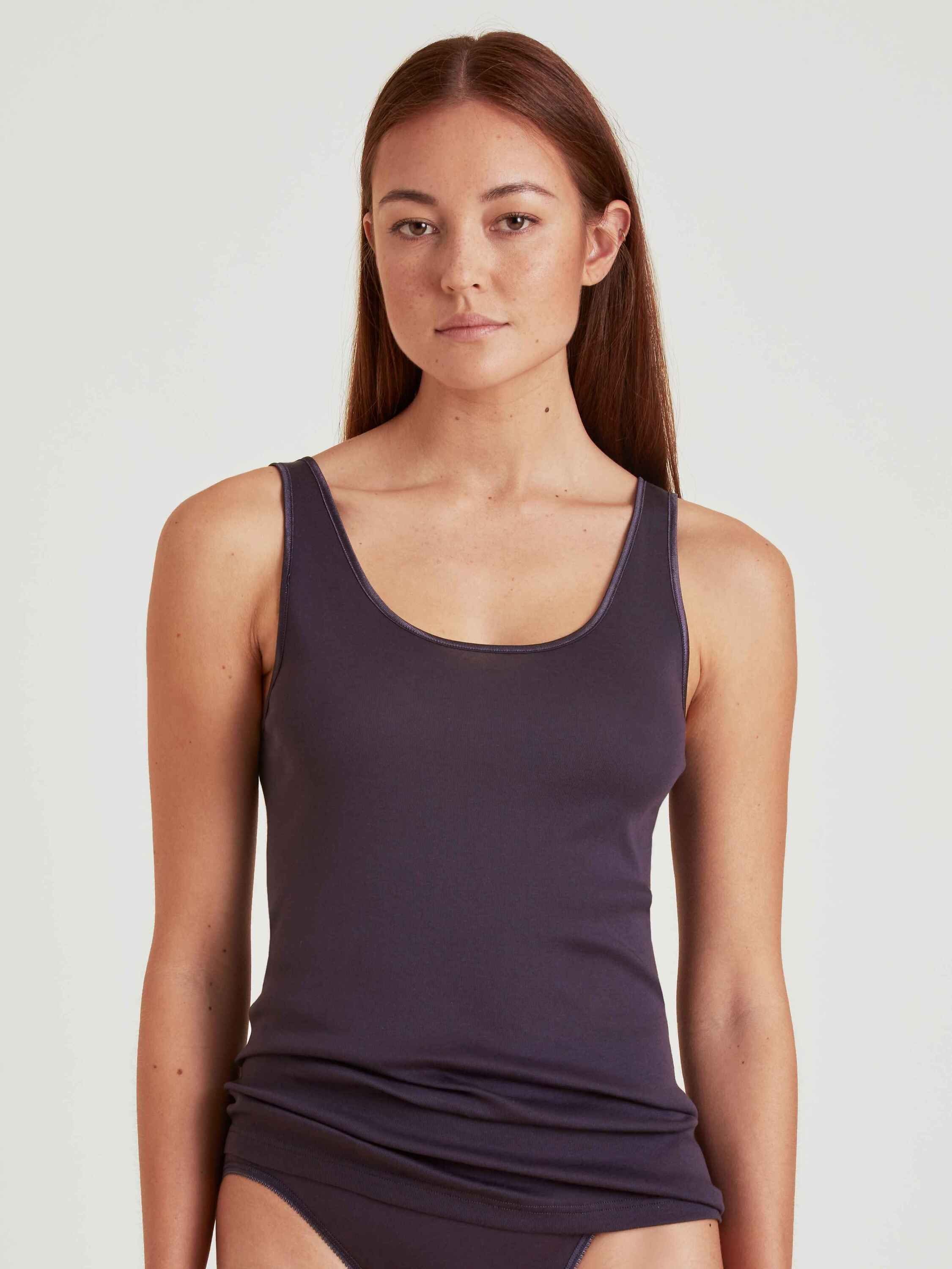 CALIDA Unterhemd Tank-Top (1-St) nightshade