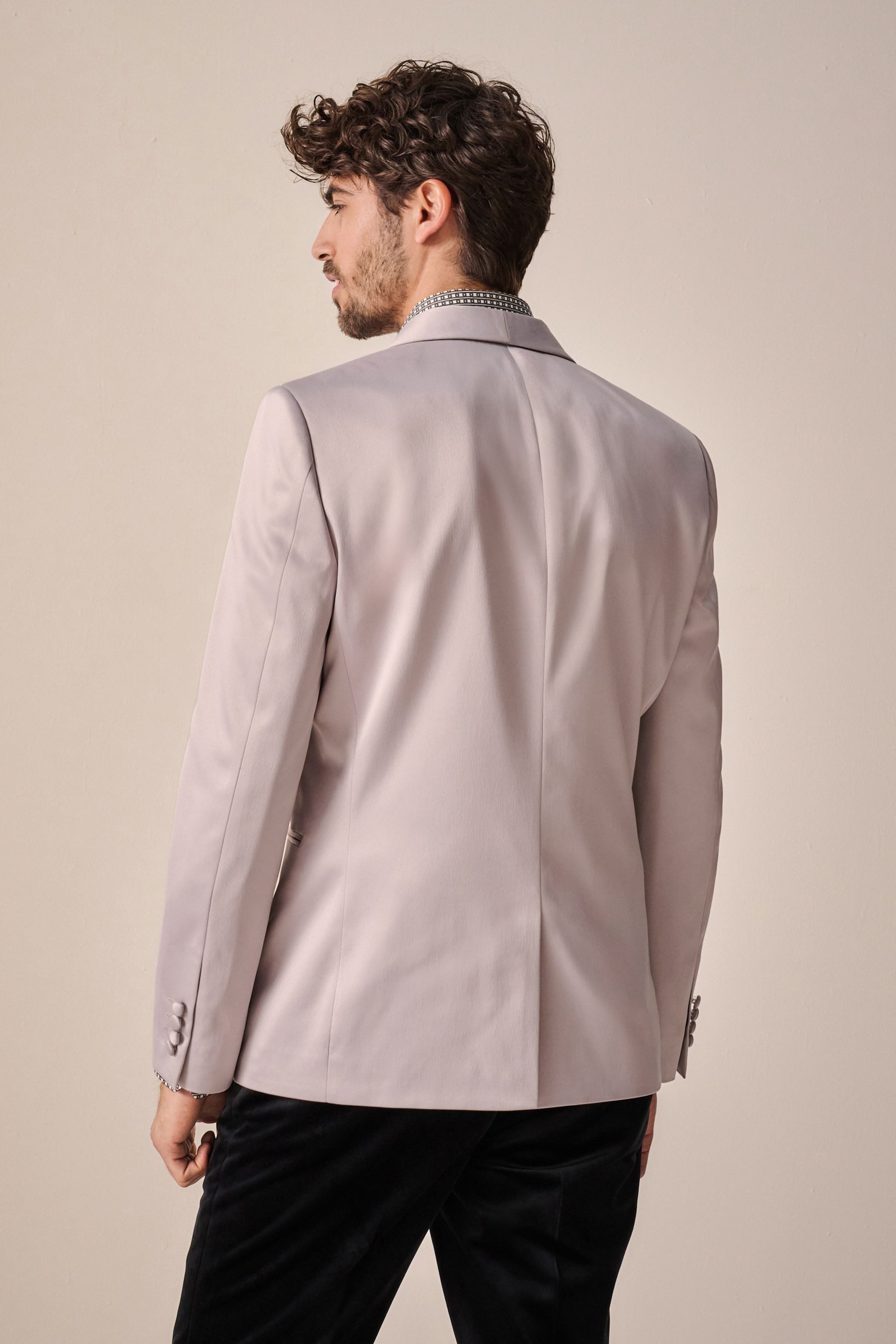 Next Smokingsakko Smokingjacke aus Satin (1-tlg) günstig online kaufen