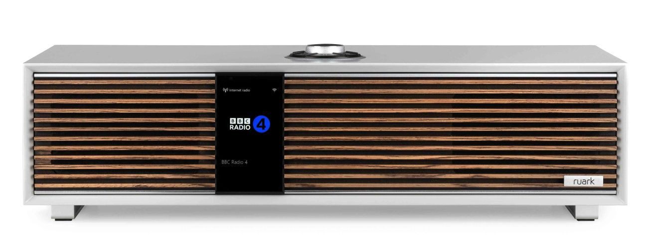 ruarkaudio ruarkaudio R410 All-In-One Musik-Streaming-Radio Walnuss/Grau Radio