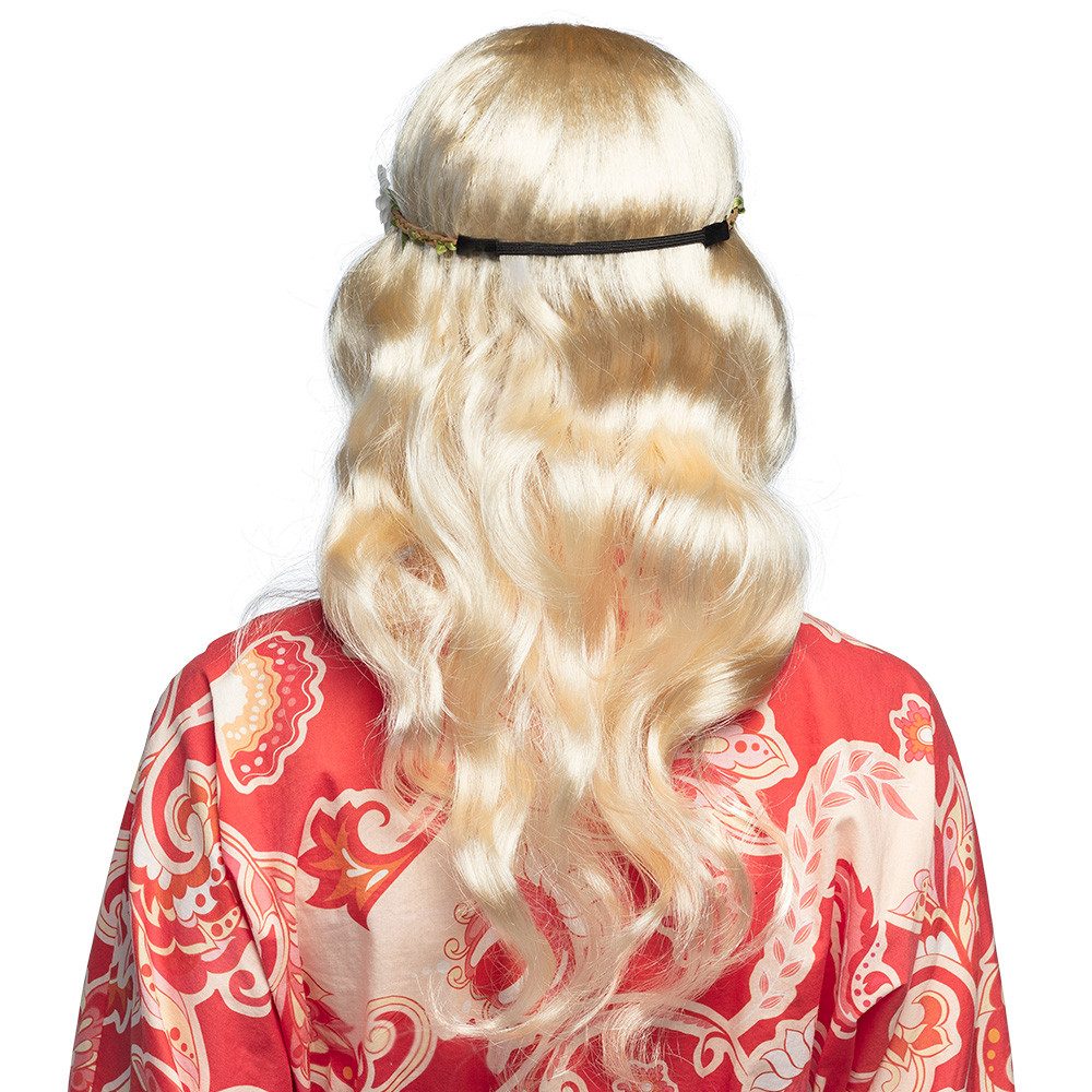 Boland Kostüm-Perücke Perücke Joy Flower Power Blond