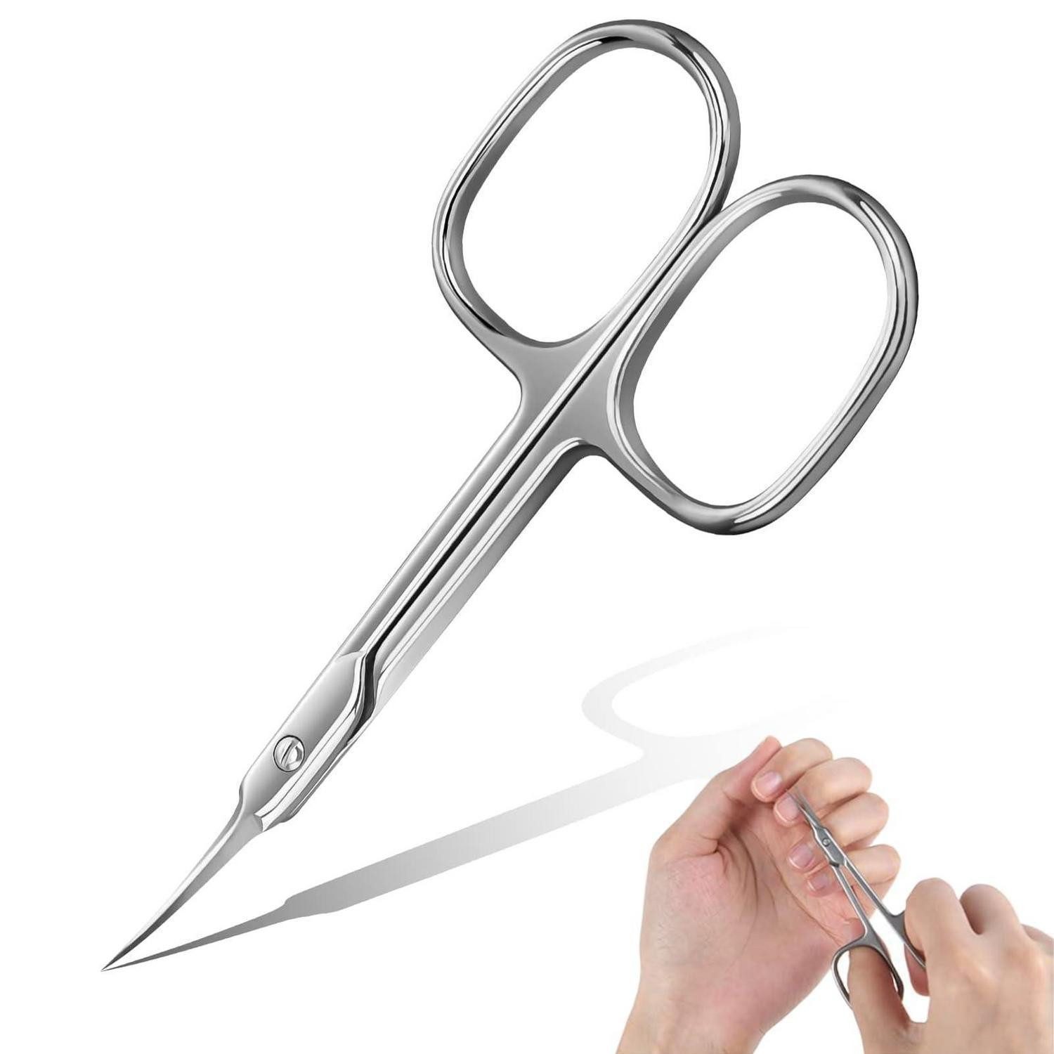 LuxusKollektion Hautschere Nagelhautschere Extra Fein Gebogene Spitze