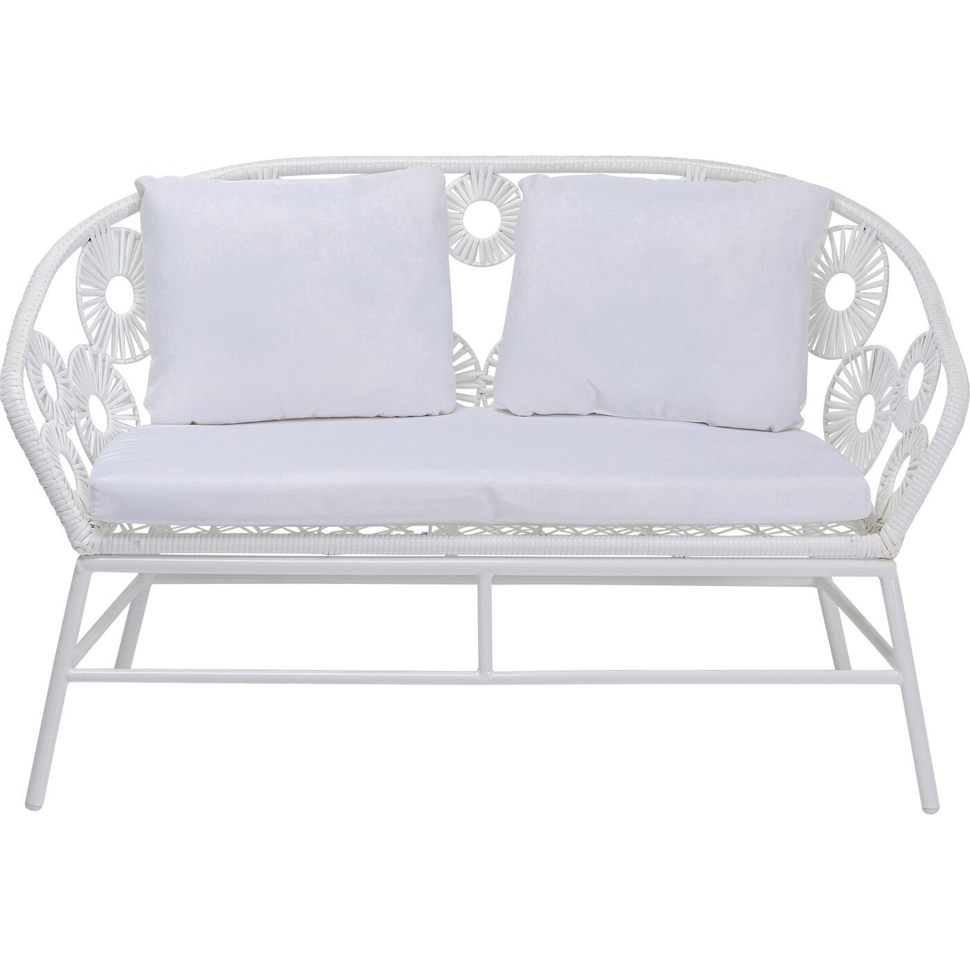 KARE Gartenliege Sofa Ibiza Weiss, Farbe: Weiß online kaufen | OTTO