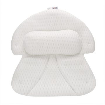 NASUM Badewannenkissen Essort Bathtub Pillow: Entspannung auf höchstem Niveau, durch Memory-Schaum besonders anschmiegsam, anpassungsfähig
