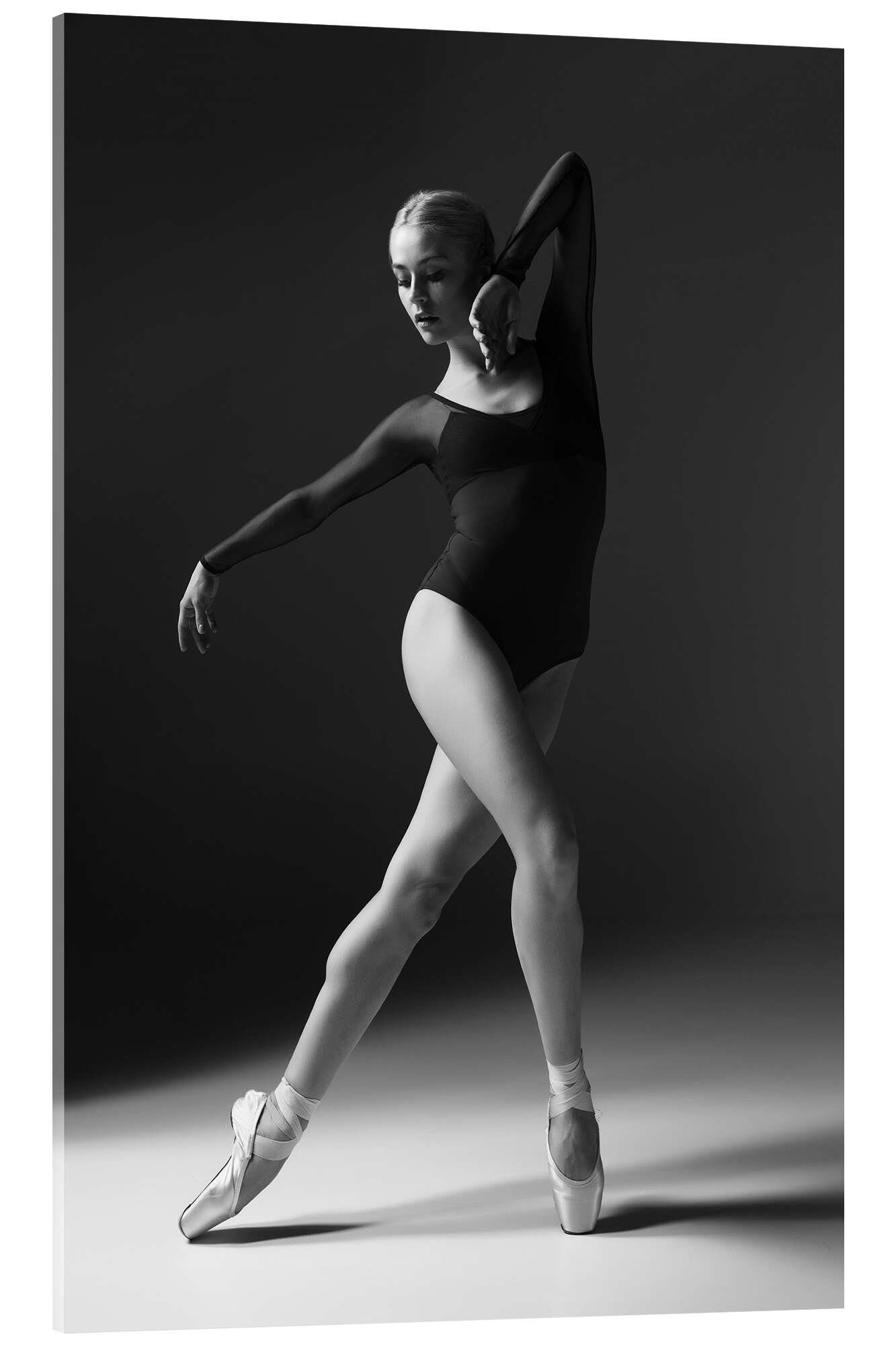 Posterlounge Acrylglasbild Editors Choice, Elegante Ballerina, Fotografie