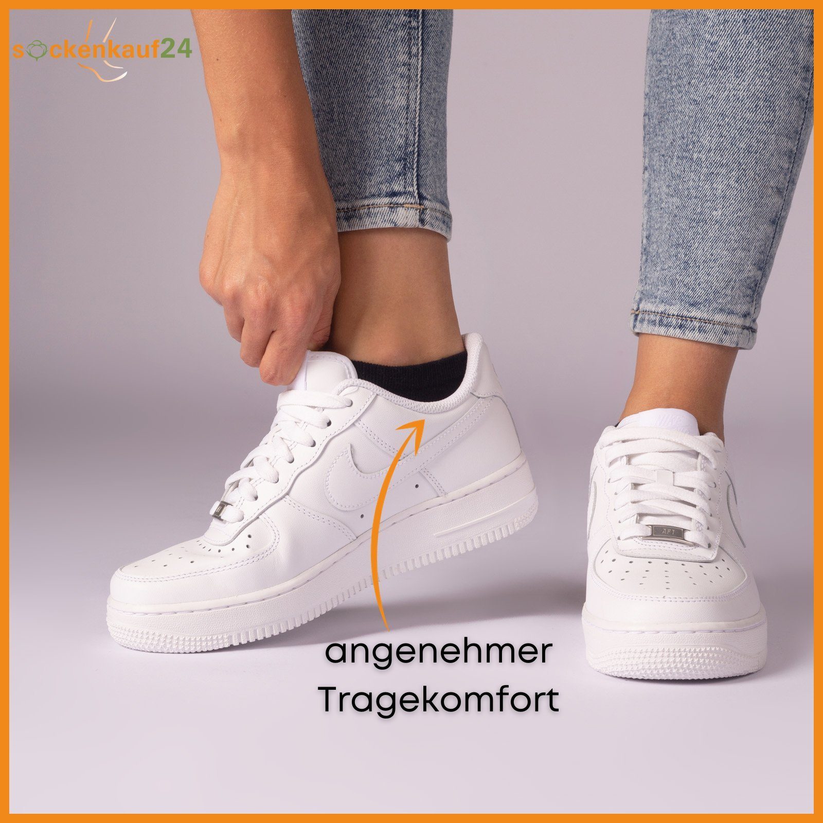 10 Herzen Paar sockenkauf24 Punkte (39-42, Damen Baumwolle Maritim Streifen WP Socken Sneakersocken Mehrfarbig 36832) Sneaker