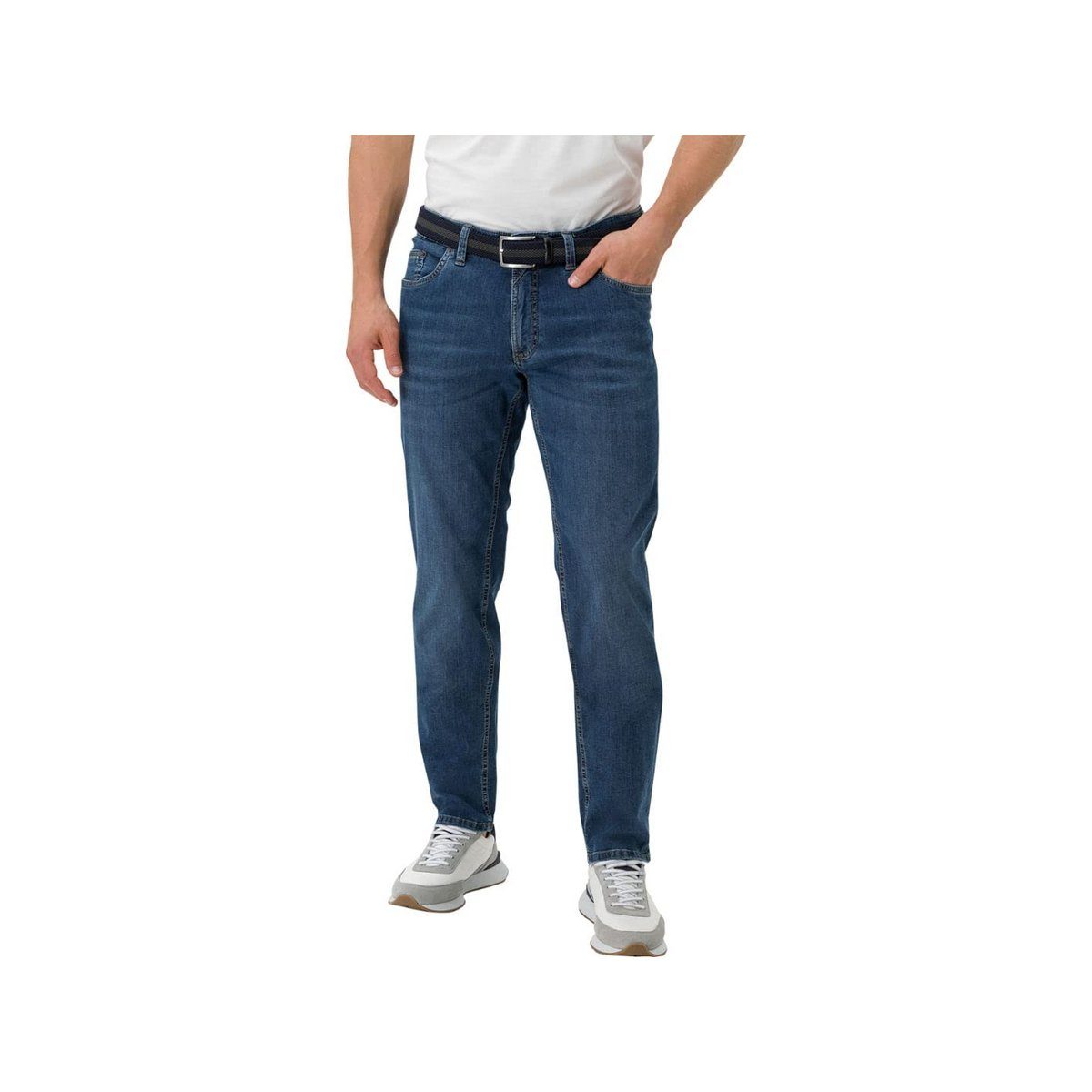 BRAX Stone Brax Blue (25) uni (1-tlg) EUREX 5-Pocket-Jeans by