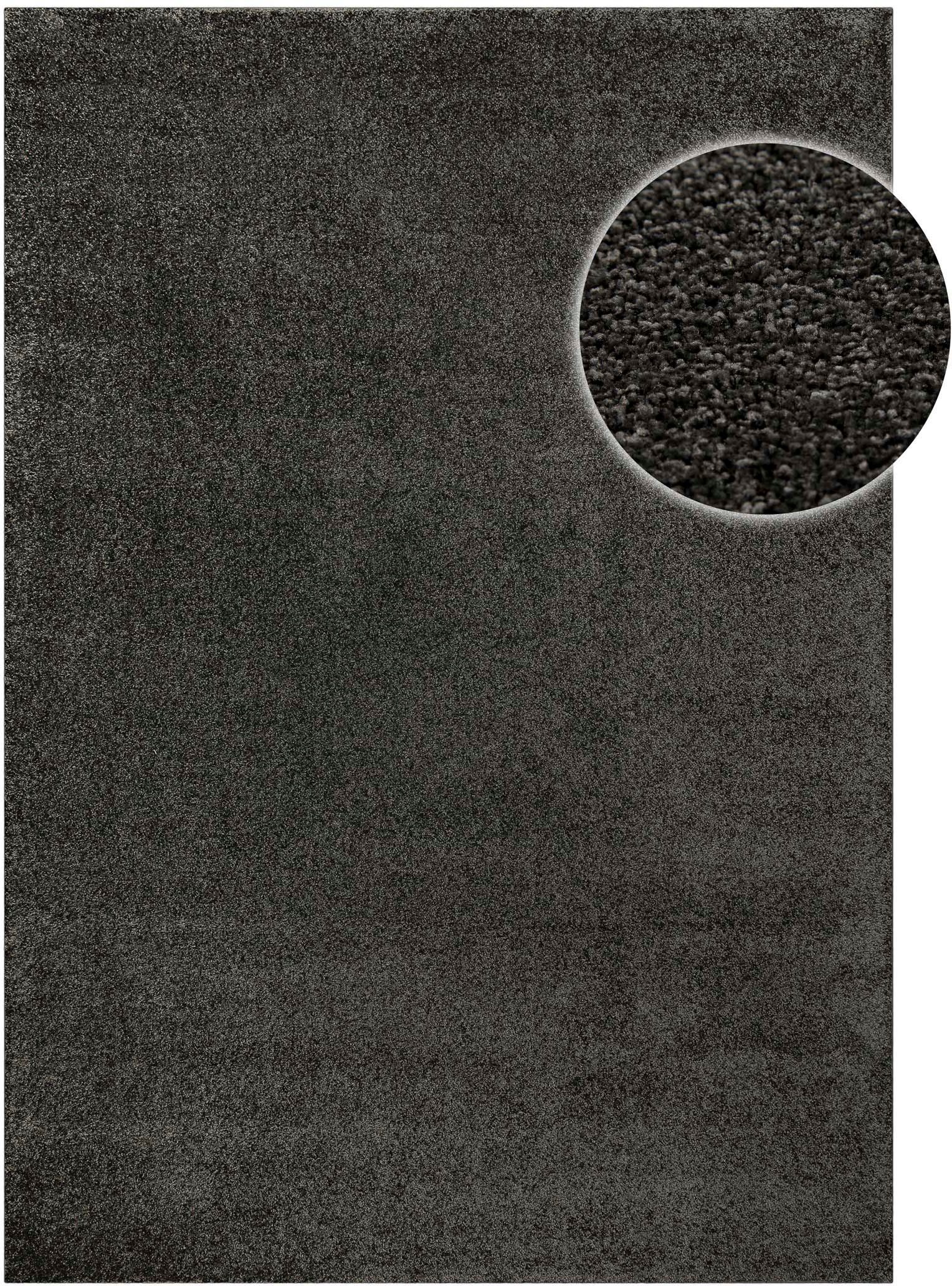 my home Hochflor-Teppich Yvaine, auch als günstig online kaufen