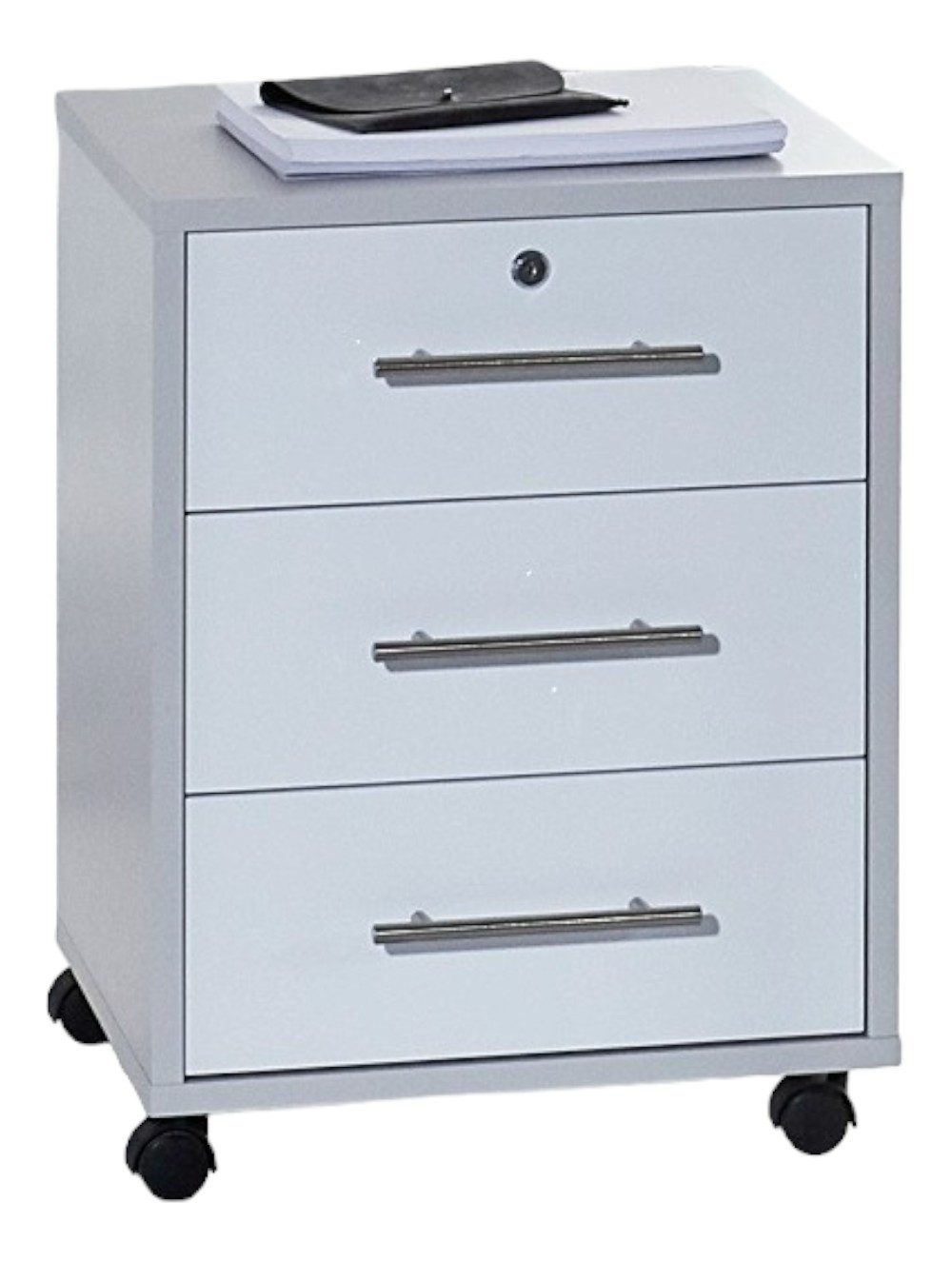moebel-dich-auf Rollcontainer OFFICE EDITION, Metallgriffe, 1 günstig online kaufen