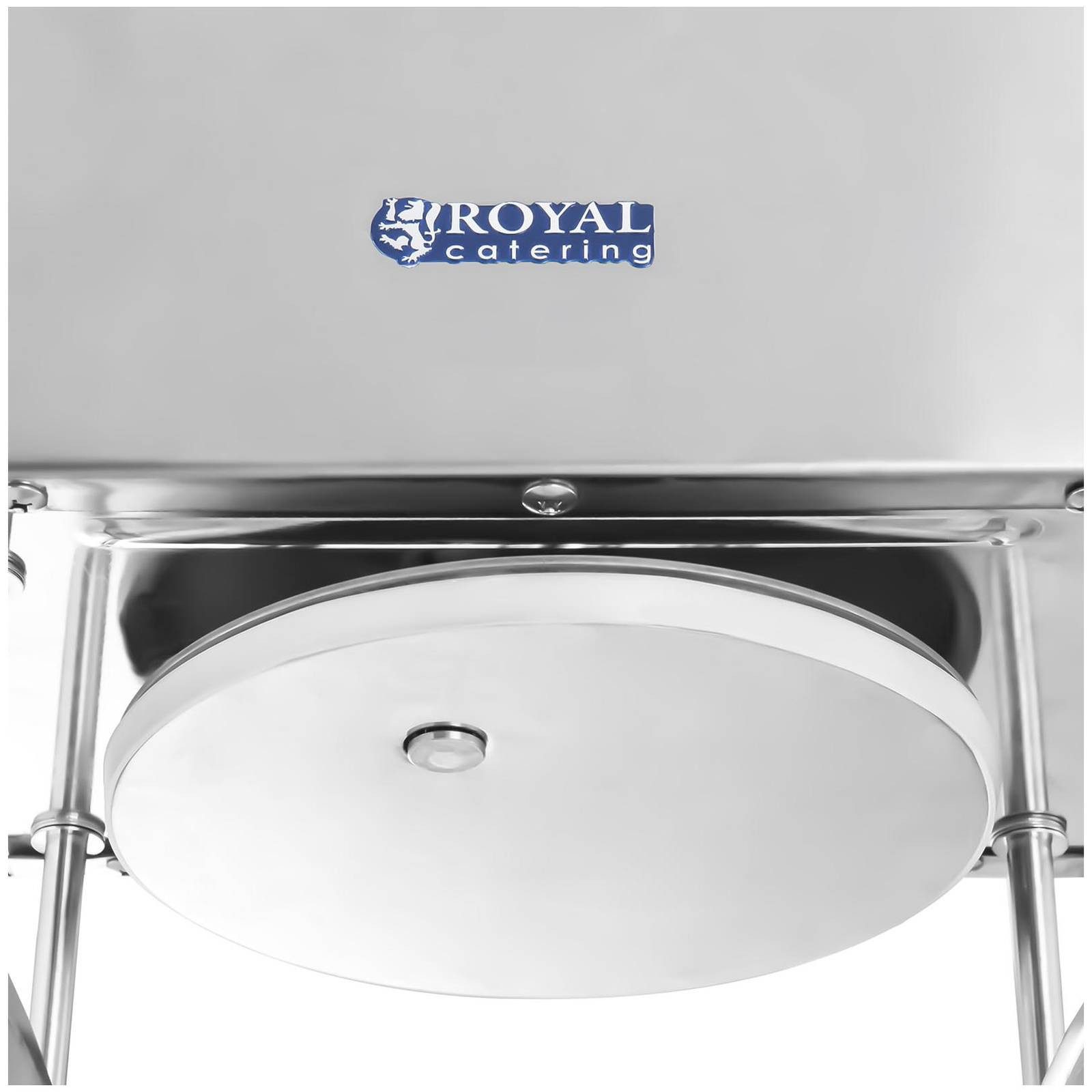 Royal Catering Wurstfüllaufsatz 15 L Wurstfüller elektrisch Wurstmaschine Edelstahl Wurstpresse 260 W