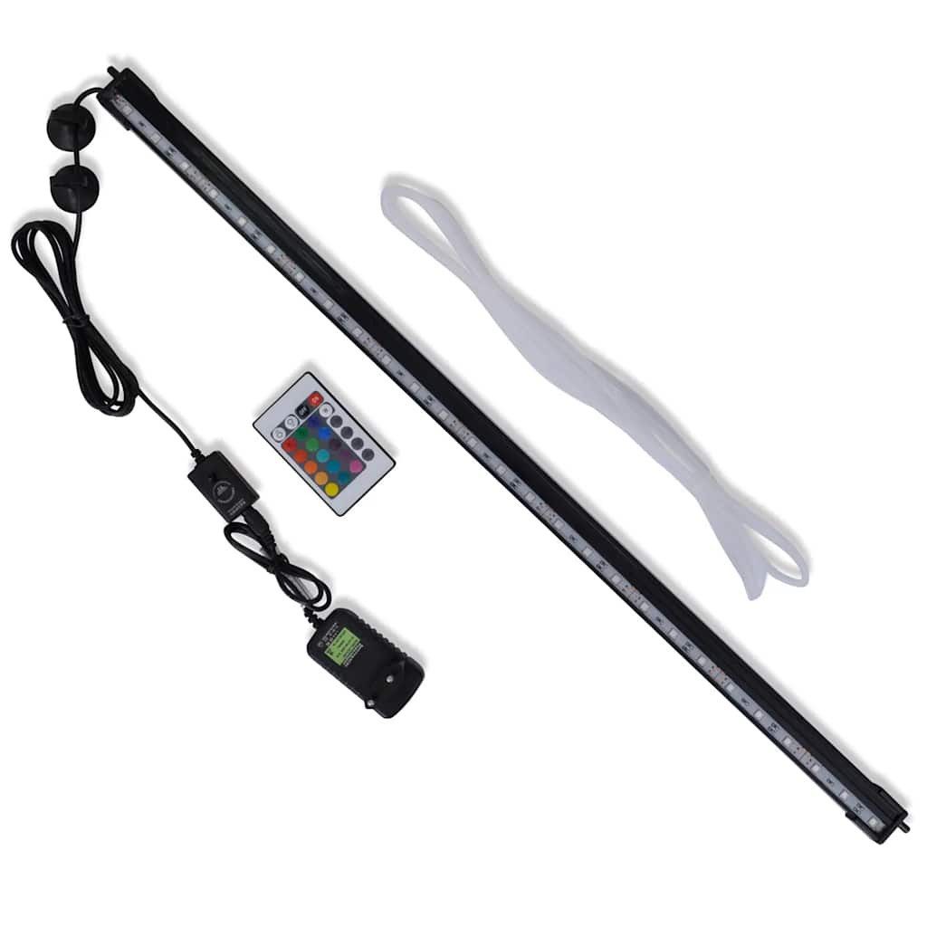 vidaXL LED Aquariumleuchte LED Aquarium-Leuchte Bubble Lampe RGB 71 cm