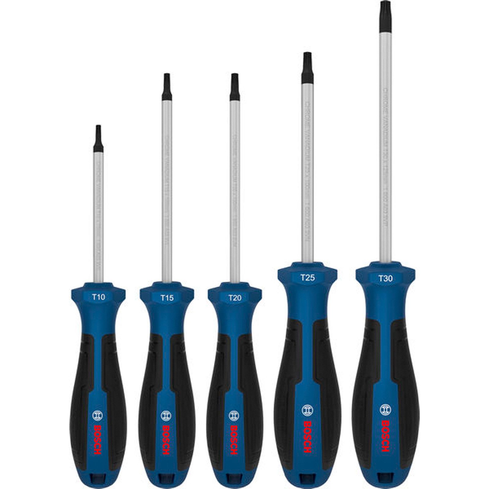 BOSCH Schraubendreher Bosch Schraubendreher-Set TX, 5-tlg. - 1600A039PG