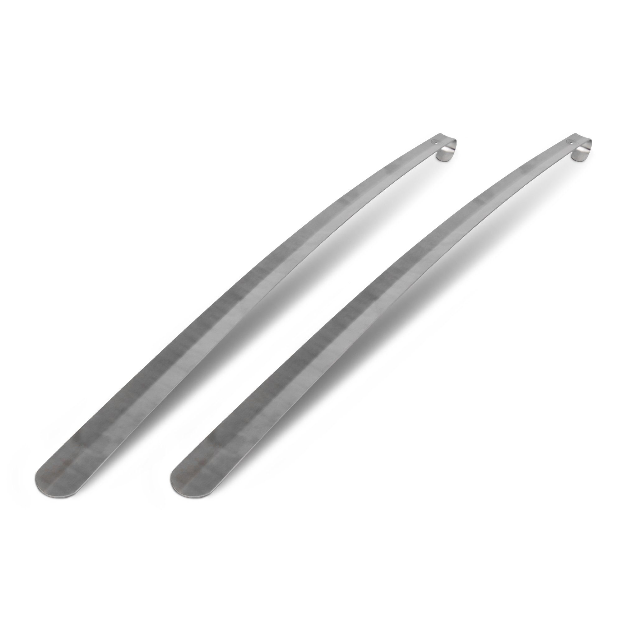 Bestlivings Schuhlöffel XXL 79 cm (2-tlg), Metall, stabil, mit Öse zum Aufhängen, ergonomisch gebogene Form