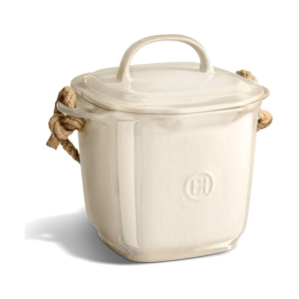Emile Henry Komposter Komposteimer Argile 4,0 l, 4.00 l