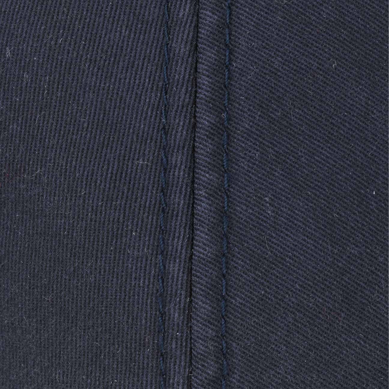 Stetson mit dunkelblau Cap Schirm Flat Schirmmütze (1-St)