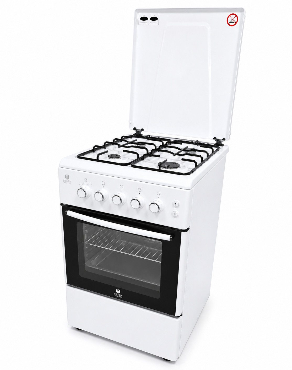 Gasline Gas-Standherd Gasline SHGG5060UW Gas Standherd mit Gasbackofen und Grill, Umluft