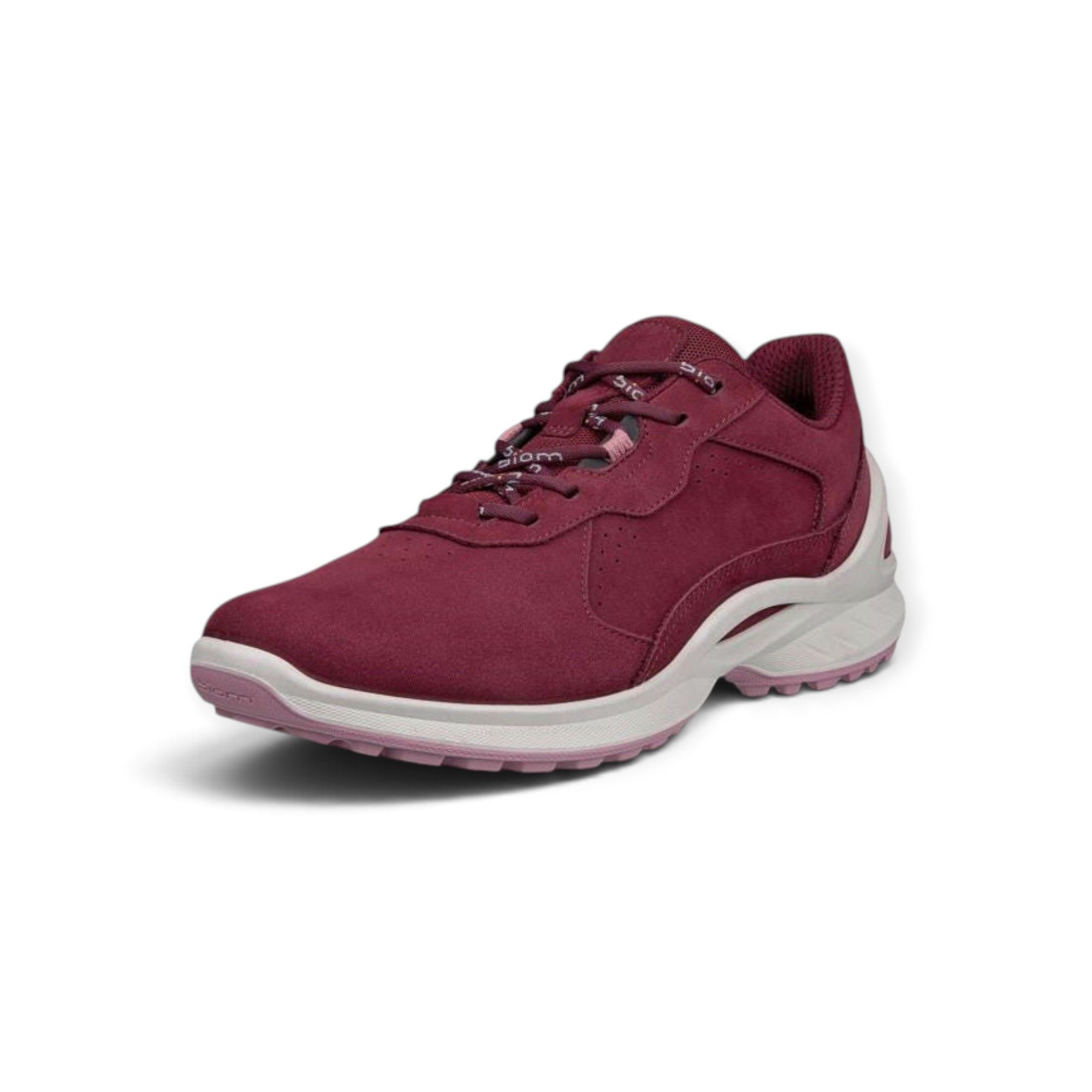 Ecco Biom Energi Lea (Nubuckleder) dunkelrot Damen Sneaker