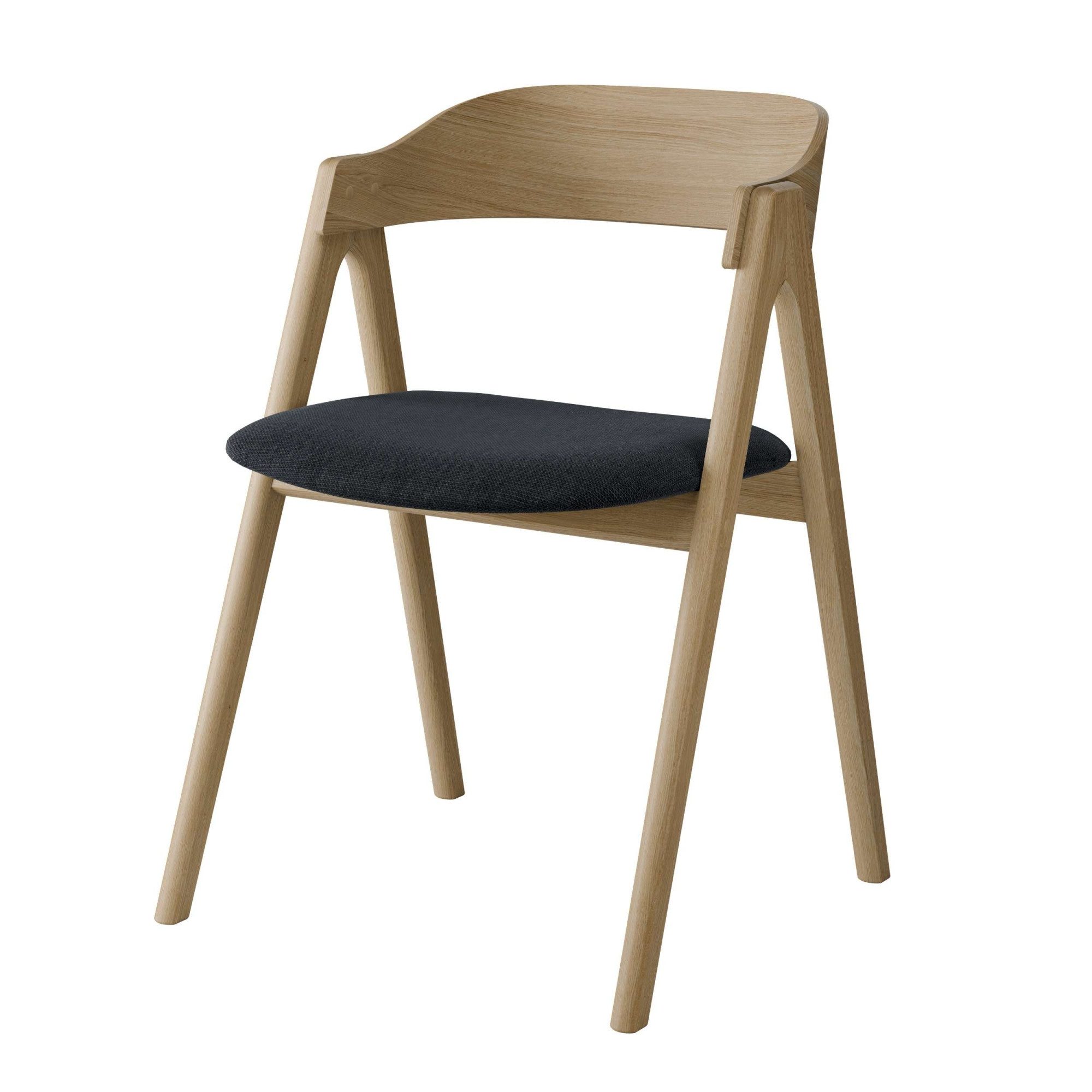 Hammel Furniture Stuhl Mette by Hammel (1 St), Massivholz, gepolsterte Sitzfläche, versch. Farbvarianten