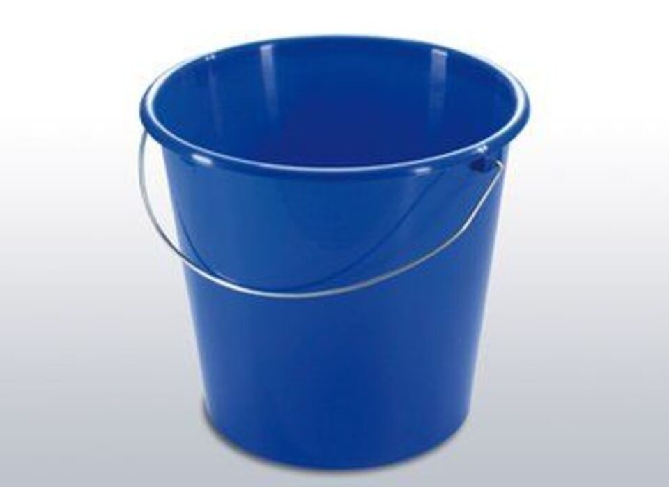 Gut & Günstig Putzeimer Haushaltseimer 10L farb.sortiert, (1-tlg)