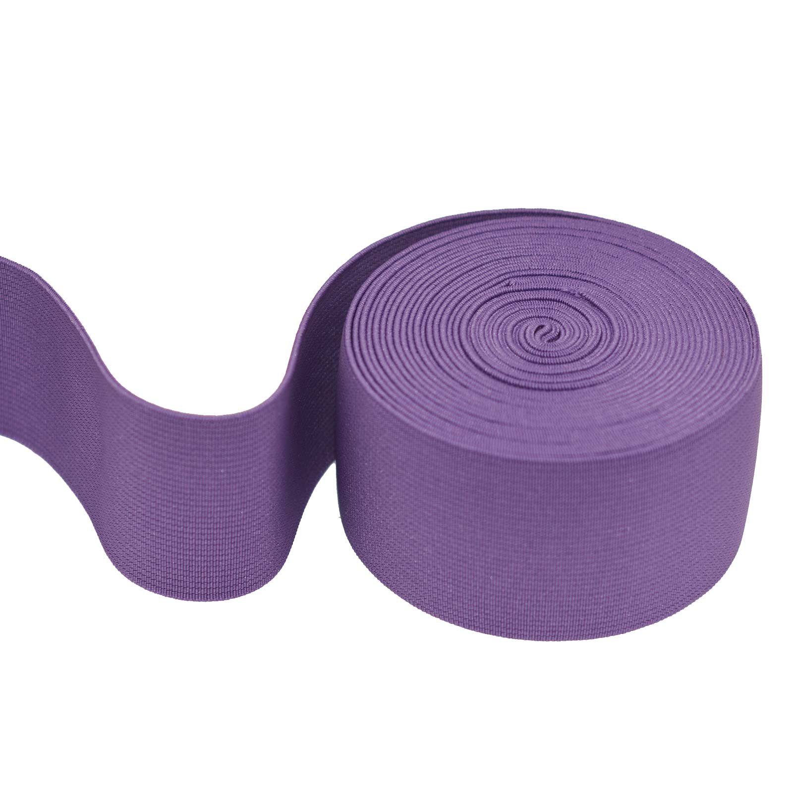 Gummiband 5m Gummiband 50 mm Gummilitze elastisches Band Bekleidungsgummi