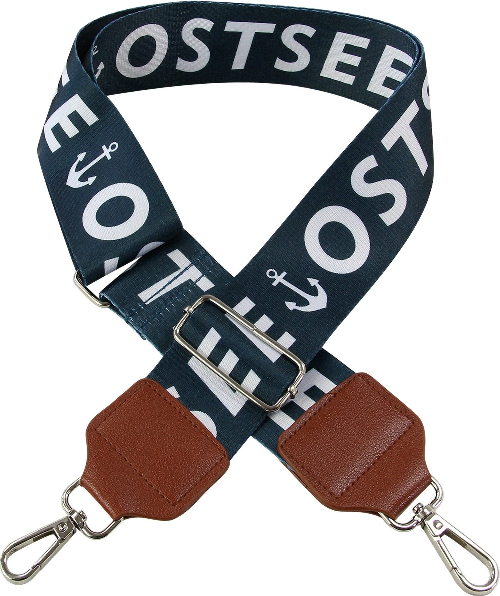 Tragegurt Robin Ruth Boho-Gurt Polyester Leder navy
