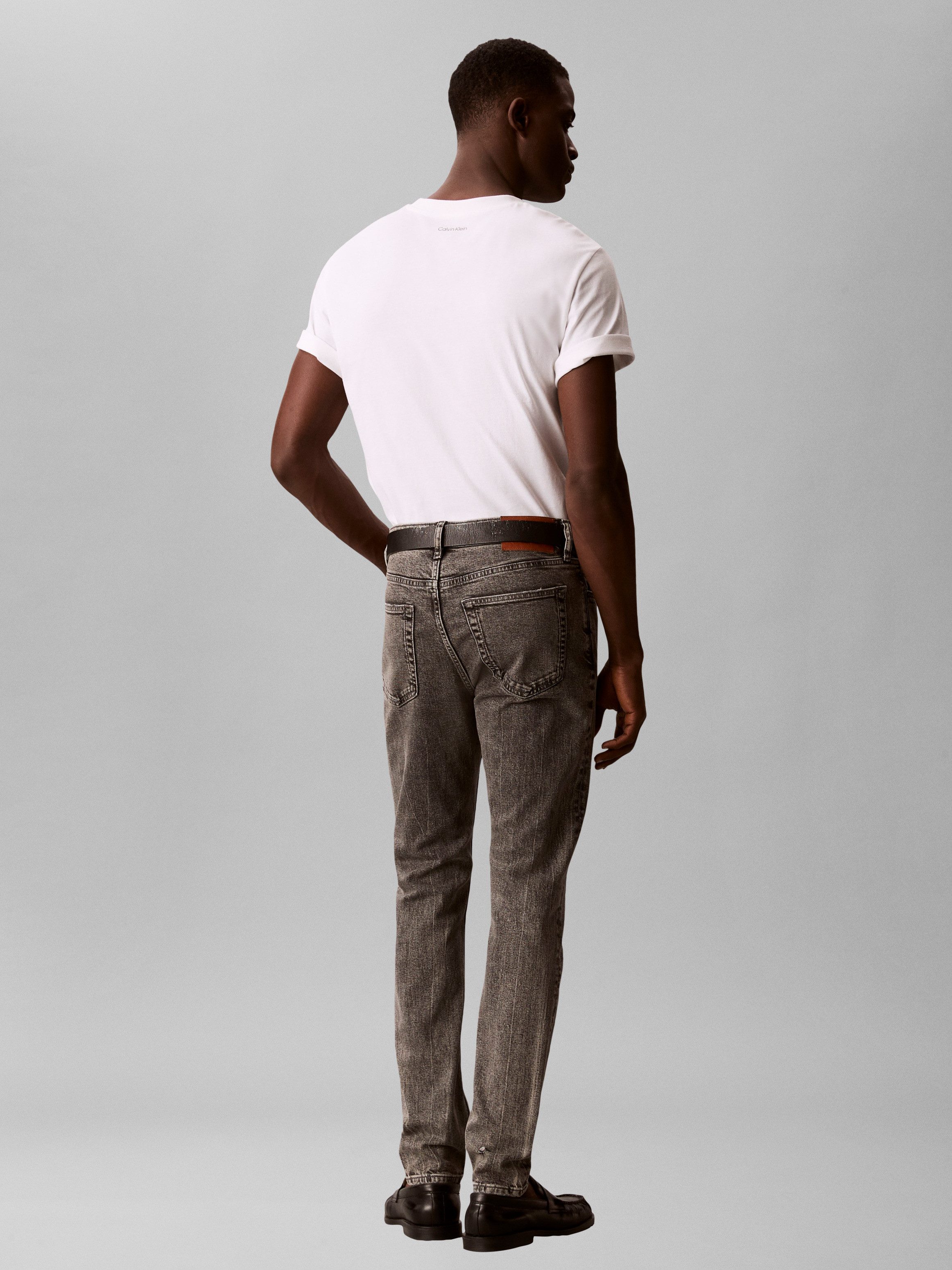 Calvin Klein Jeans Slim-fit-Jeans SLIM TAPER mit Markenlabel – Bild 2 von 5