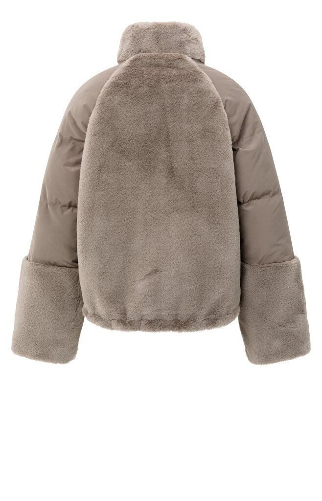 YAYA Outdoorjacke Gepolsterte Teddyjacke günstig online kaufen