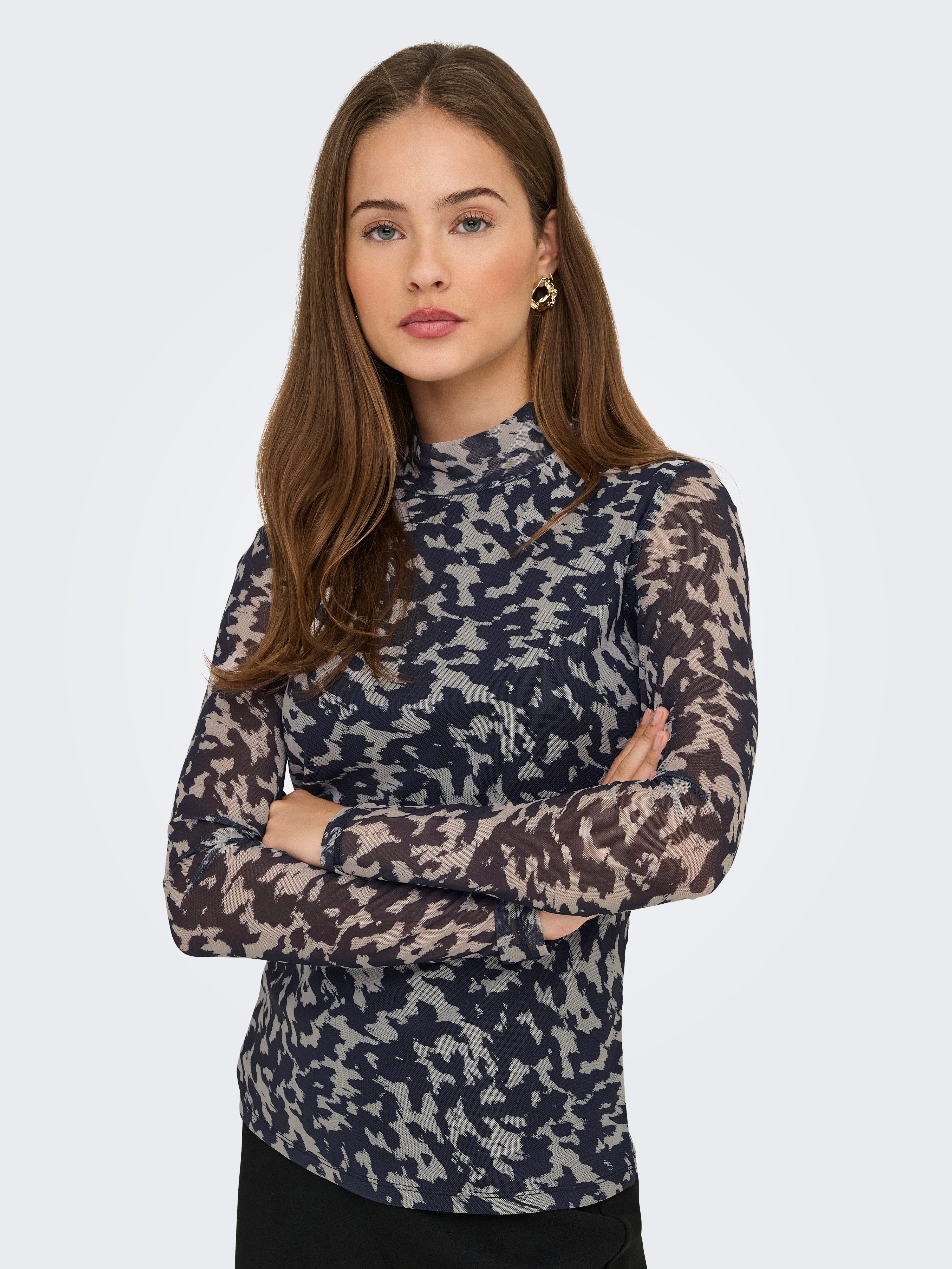 ONLY Langarmshirt ONLERICA LIFE MESH L/S günstig online kaufen