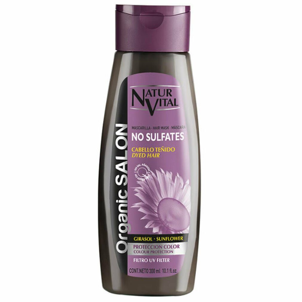 Natur Vital Salon Körperbürste Organic ml) sulfatfreie Haarmaske Vital (300 Natur