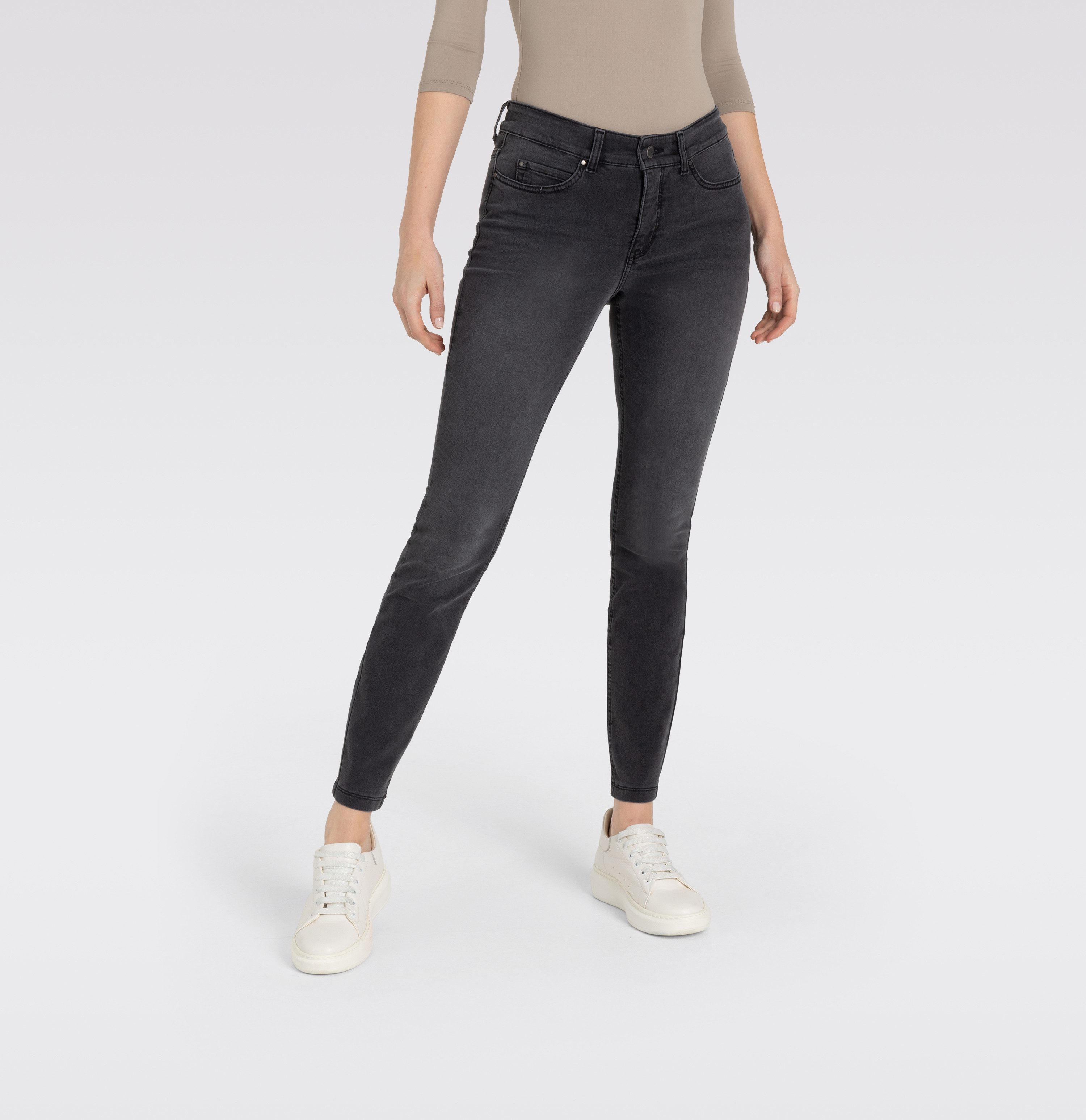 MAC Stretch-Jeans MAC DREAM SKINNY anthra fancy wash 5402-90-0355 D972