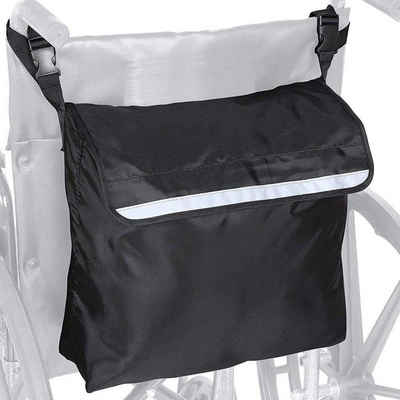 yozhiqu Gehstock Rollstuhlrückentasche, Zubehör für Elektrorollstuhl, Motorradrucksack