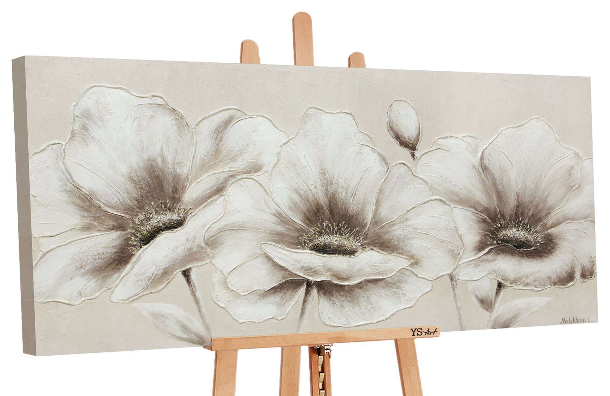YS-Art Gemälde »Blumen II«, Einzigartiges, individuelles und handsigniertes  Gemälde online kaufen | OTTO