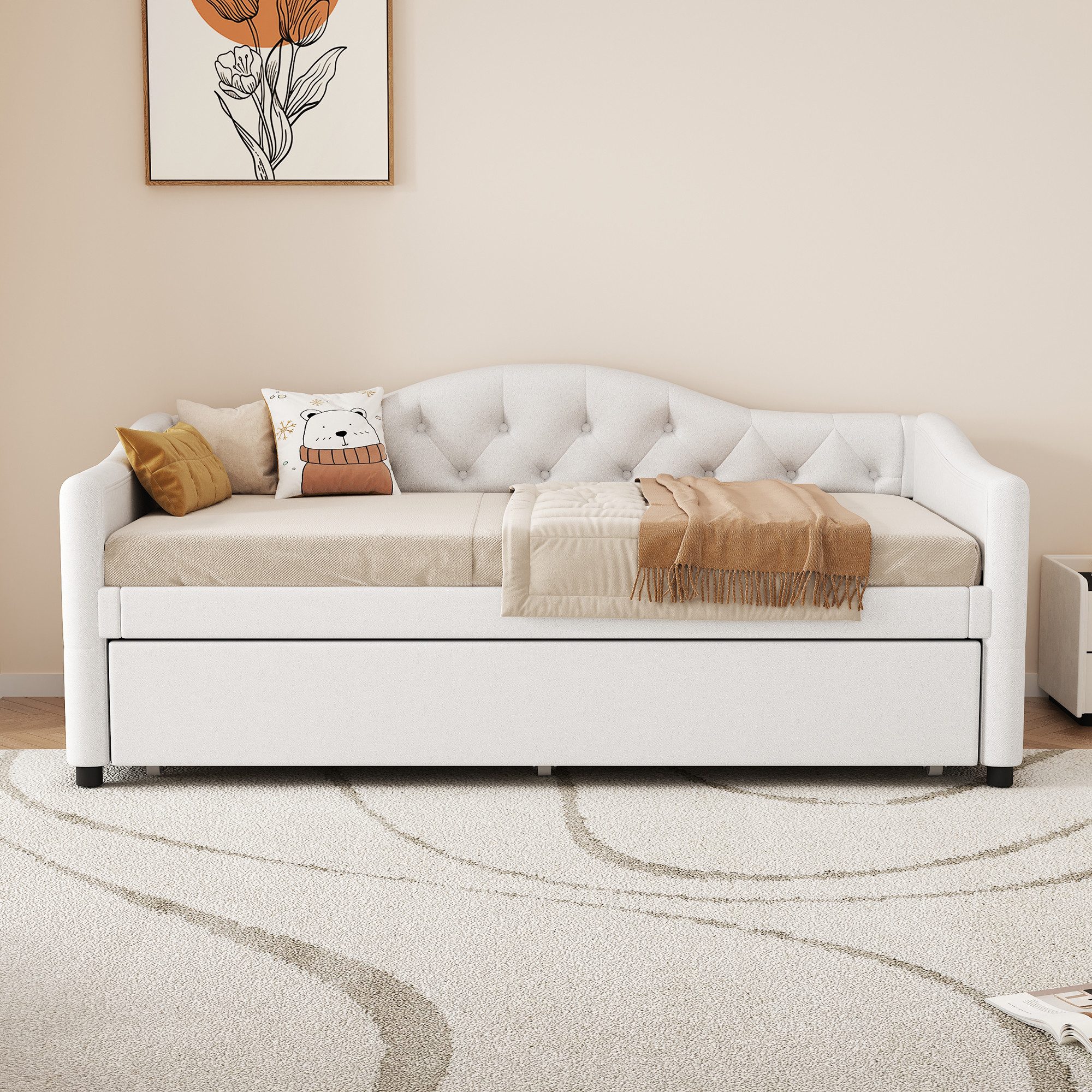 Flieks Daybett, Tagesbett Schlafsofa Kinderbett 90x200cm günstig online kaufen